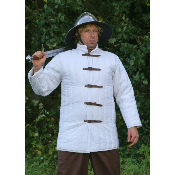 Gambeson with buckles, natural, L