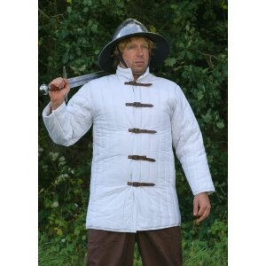 Gambeson with buckles, natural, XL