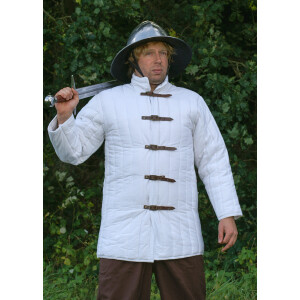 Gambeson mit Schnallen, natur, Gr. XXL