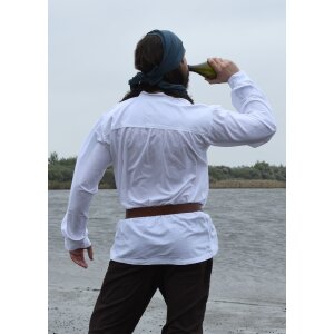 Medieval shirt Ludwig, white M