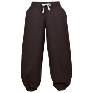 Wide medieval childrens trousers Thore, brown