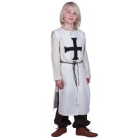 Childrens tabard Alexander, Teutonic Knights, natural / black