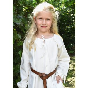 Children medieval dress, petticoat Ana, natural