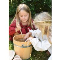 Children medieval dress, petticoat Ana, red