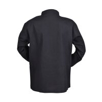 Children medieval shirt Colin, with lacing, black, 146