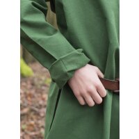 Long sleeve medieval tunic / bodice Arn for children, green, 128