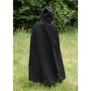 Children medieval cape Paul, black, 110