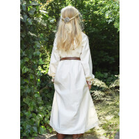 Children medieval dress, petticoat Ana, natural, 128