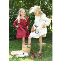 Children medieval dress, petticoat Ana, natural, 128