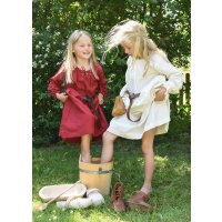Kinder Mittelalterkleid, Unterkleid Ana, rot, Gr. 110