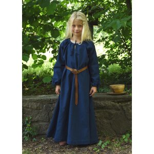 Children medieval dress, petticoat Ana, blue, 110