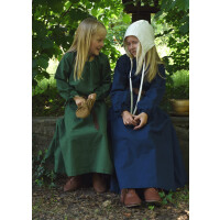 Children medieval dress, petticoat Ana, blue, 146