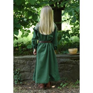 Kinder Mittelalterkleid, Unterkleid Ana, grün, Gr. 110