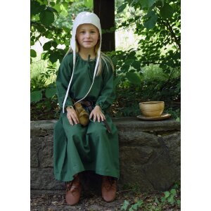 Children medieval dress, petticoat Ana, green, 110