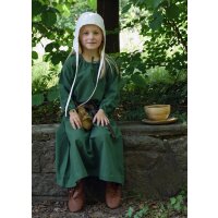 Children medieval dress, petticoat Ana, green, 146