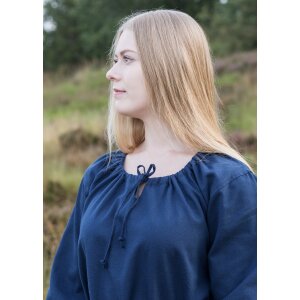 Mittelalterkleid, Unterkleid Ana, blau