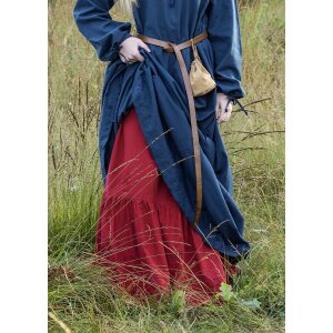 Medieval skirt / petticoat, red