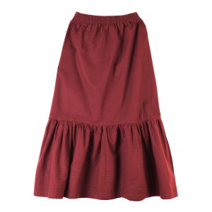 Medieval skirt / petticoat, red