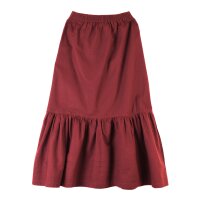 Medieval skirt / petticoat, red