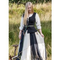 Medieval corsage / bodice vest Tilda, black