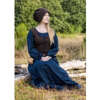 Medieval corsage / bodice vest Tilda, brown