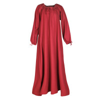 Medieval dress / Viking dress / petticoat Ana, red, S