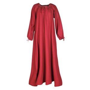 Medieval dress / Viking dress / petticoat Ana, red, XXL