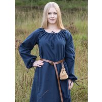 Medieval dress, petticoat Ana, blue, size XXL