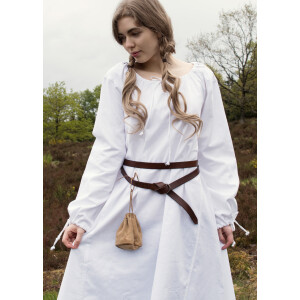 Medieval dress / Viking dress / petticoat Ana, white, S