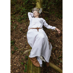 Medieval dress / Viking dress / petticoat Ana, white, S