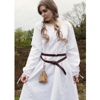 Medieval dress / Viking dress / petticoat Ana, white, XL