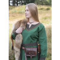 Viking dress Jona, green, S