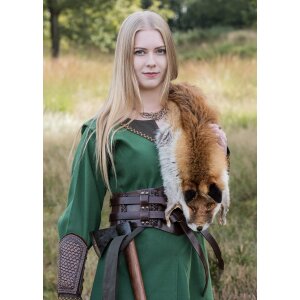 Viking dress Jona, green, M