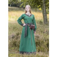 Viking dress Jona, green, M