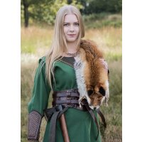 Viking dress Jona, green, XL