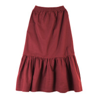 Medieval skirt / petticoat, red, S/M