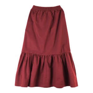 Medieval skirt / petticoat, red, L/XL