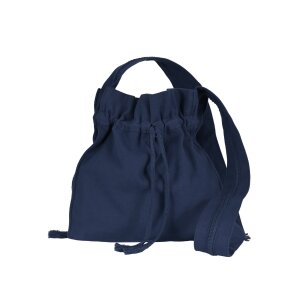 Mittelalterliche Pilgertasche, blau