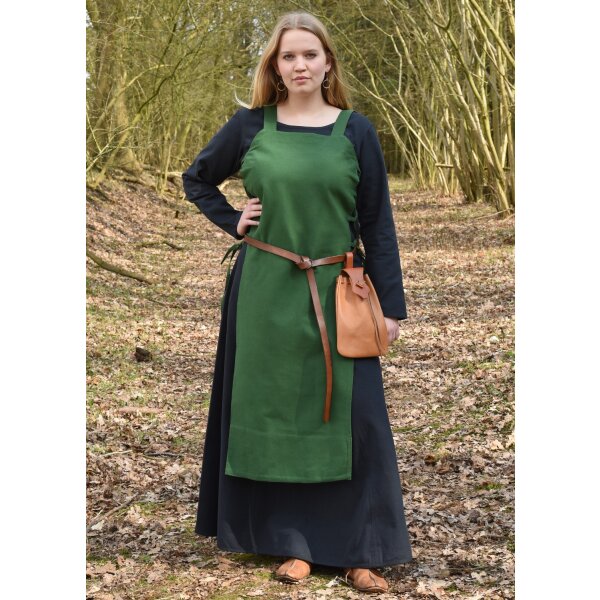 Viking slip dress Tinna, green