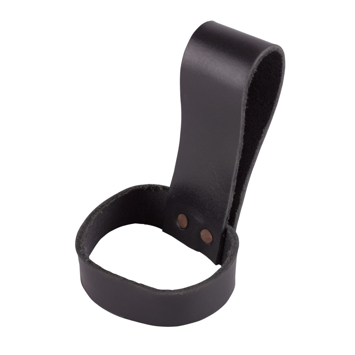 Drinking horn belt holder, simple