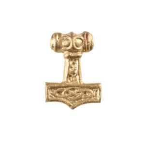 Pendant Thors hammer made of brass