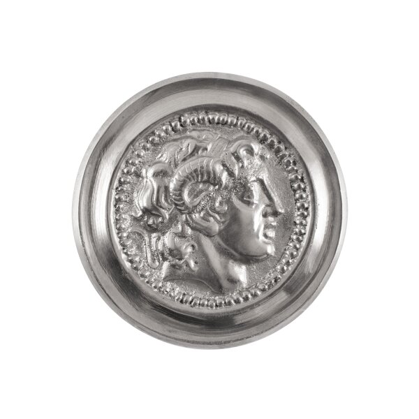 Roman phalera, Alexander, brass or tinned brass