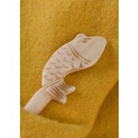 Hairpin / robe pin, bone, fish motif
