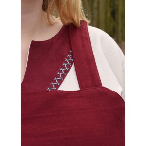 Viking overdress Tinna, wine red, size S/M