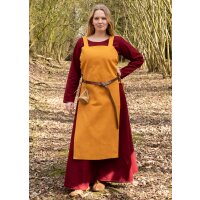 Viking slip dress Tinna, mustard yellow, size L/XL