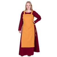 Viking slip dress Tinna, mustard yellow, size L/XL