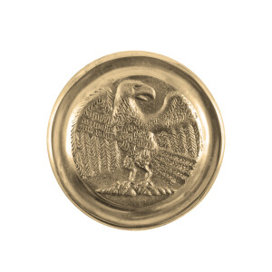 Roman phalera, large eagle, brass