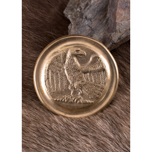 Roman phalera, large eagle, brass