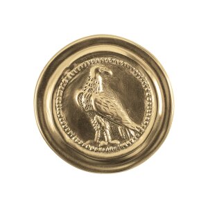 Roman phalera, small eagle, brass