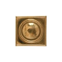 Roman brass belt fitting, 3 x 3 cm